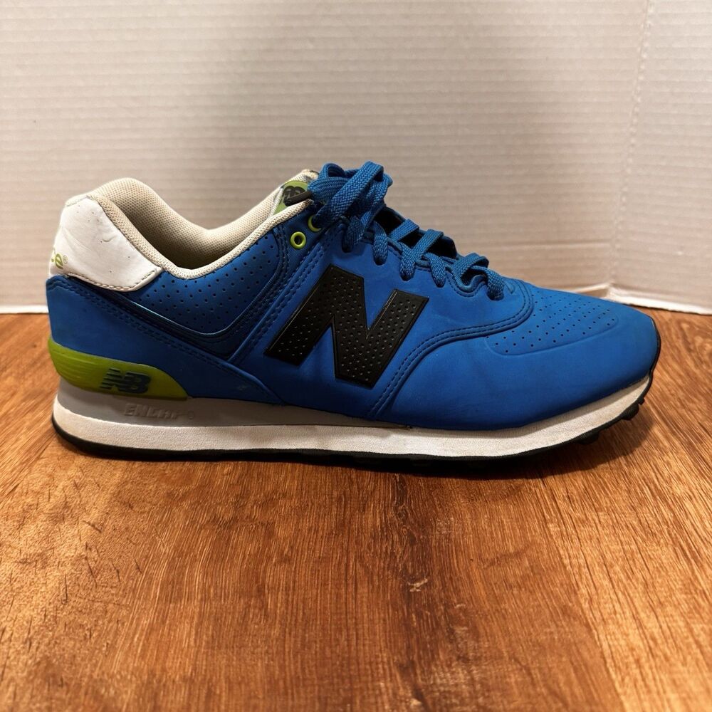 New Balance 574 Shoes Mens Sz 9.5 ML574ACA Paint Chip Sneakers Classic Retro 90s - Picture 4 of 9